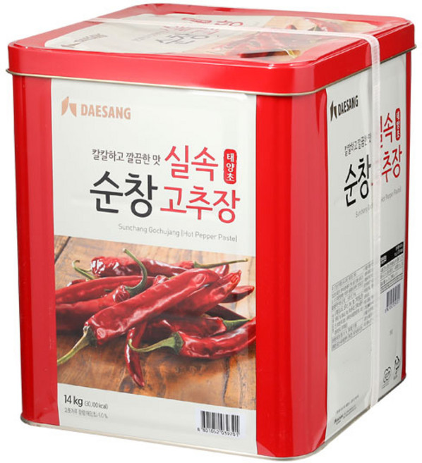 청정원순창 태양초실속고추장, 14kg, 1개