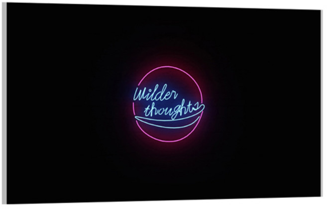 유브이디에스 아트보드 블루 네온사인, 1개