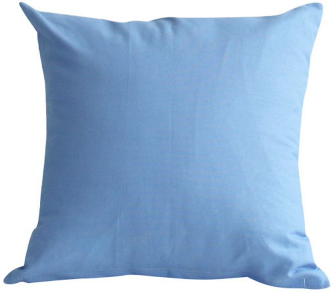 대일 옥스포드무지 쿠션 솜포함, 65 스카이