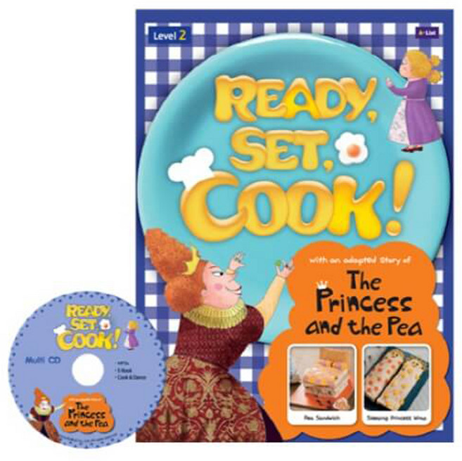Ready Set Cook! Level. 2: The Princess and the Pea(SB+Muiti CD+AB+Wall Chart+Cooking Card)