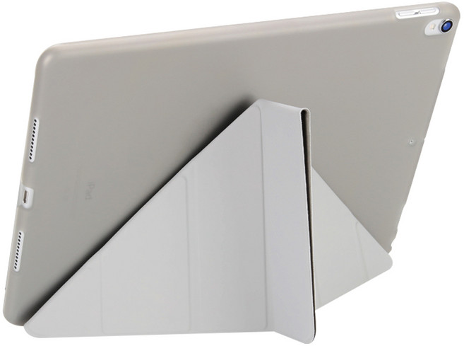 오펜트 아이패드 프로10.5인치 (26.67cm) 가로 세로거치 스마트커버 Y케이스, 그레이