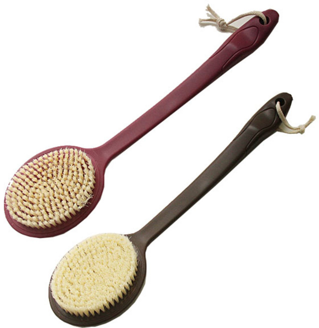 리버그린 컬러 바디브러쉬, 랜덤 발송, 1개입, 2개