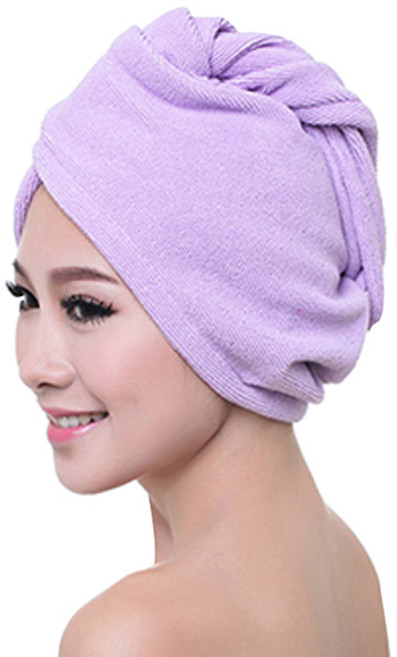 더자카 민무늬 샤워두건, Y380LBBI017, 1개