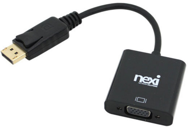 넥시 DP TO VGA 컨버터, NX-DPVGC