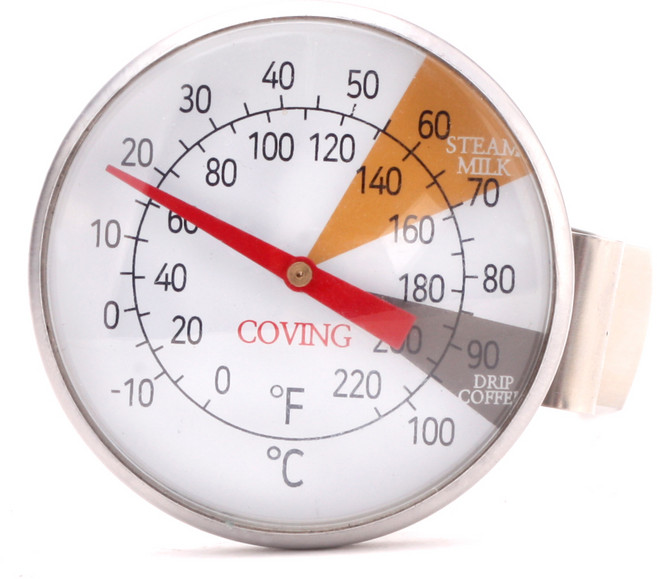코빙 바리스타 클립 온도계, 1개