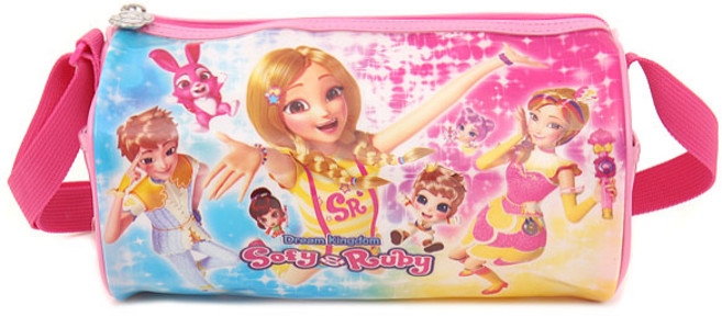 소피루비 수영가방 레인보우 원통 PL099