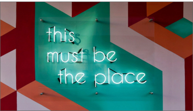 UVDS 아트보드 민트초코 네온사인, 1개