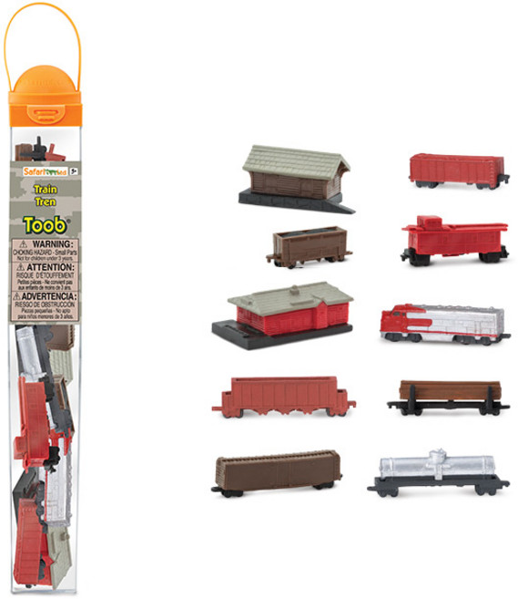 사파리엘티디 기차 피규어모음 튜브세트 684104, 1세트