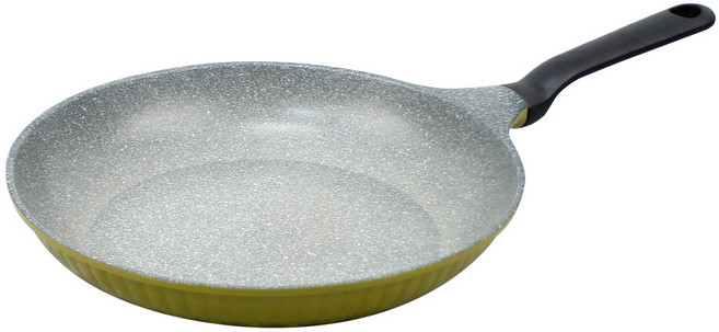 리빙온 올리브 스톤 후라이팬, 1개
