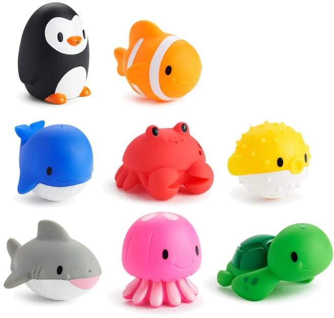 먼치킨 바다 물총놀이 8p 세트, 혼합 색상, 1세트 - 쿠팡