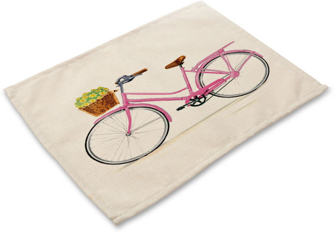 스윗리빙 바이크매트리 테이블매트, 파리즈언, 42 x 32 cm, 1개