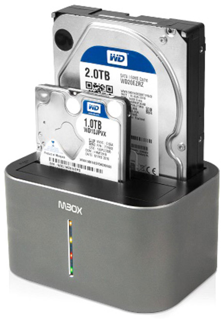 유니콘 MBOX USB 3.0 외장하드 듀얼 도킹스테이션 알루미늄케이스, DS-X30, 1개