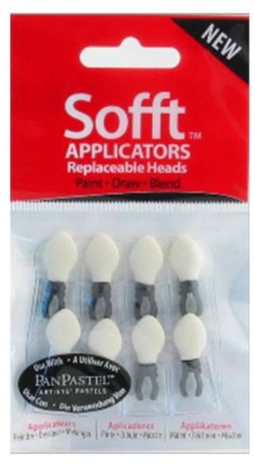 신한화구 팬 파스텔 소프트 어플리케이터 헤더 63071, 혼합 색상, 1개