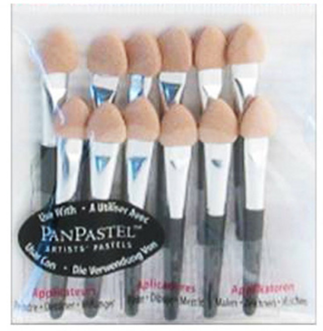 신한화구 팬 파스텔 소프트 미니 어플리케이터 63052, 혼합 색상, 1세트