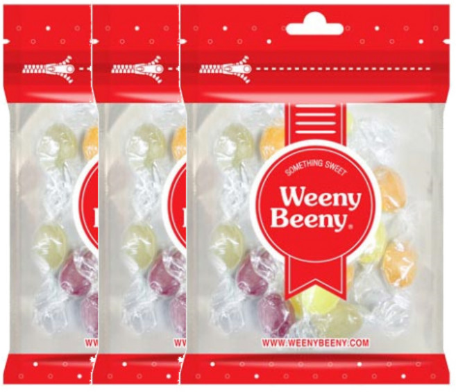 위니비니 후르츠맛믹스 슈가프리 캔디, 50g, 3개