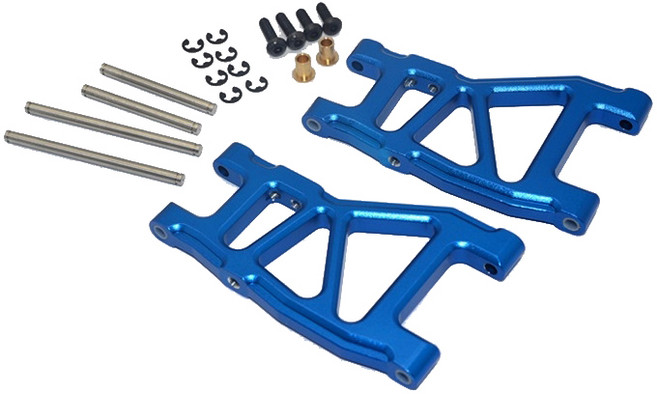 지피엠레이싱 ALUMINIUM REAR LOWER SUSPENSION ARM 1pr 세트, B, 1세트