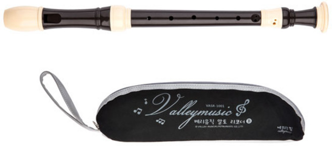 인효 알토 리코더 B, 혼합색상, 1개