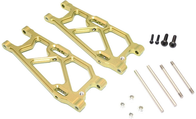 지피엠레이싱 ALLOY REAR SUSPENSION ARM 1PR 14p 세트, TIT, 1세트