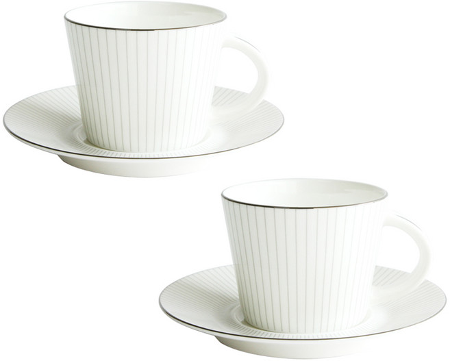 벨루즈까사 선샤인 커피잔 2인조 세트, 혼합 색상, 1세트