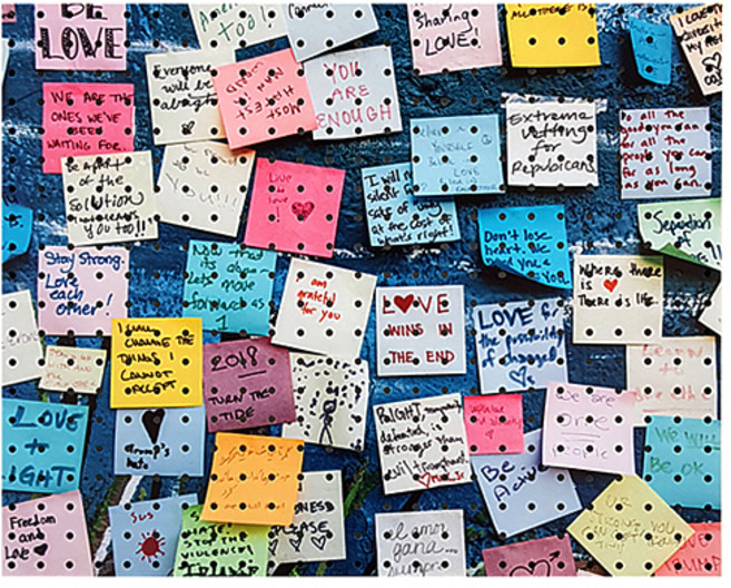 앤비커머스 포스트메모잇 인테리어 타공판 white, 1개, 화이트