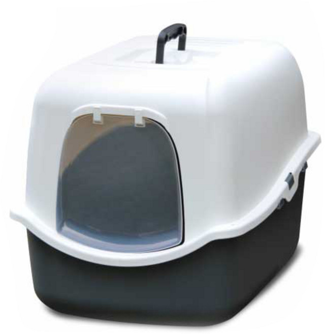 펫모드 퀸오브토일렛 고양이 화장실, 그레이, 1개