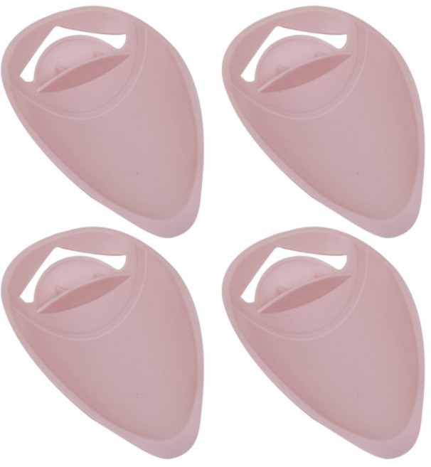 ABM 수도꼭지 연장탭 물방울핑크, 4개