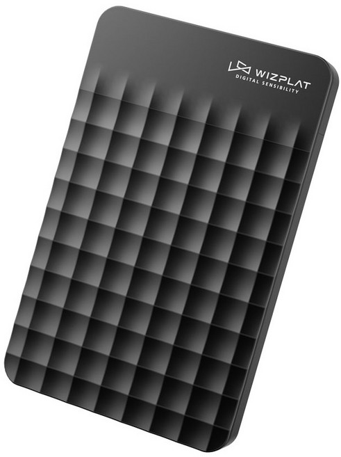 새로텍 외장형 HDD/SSD 하드케이스 60g 130 x 80 x 13 mm HD2520C, HD2520C(블랙), 1개