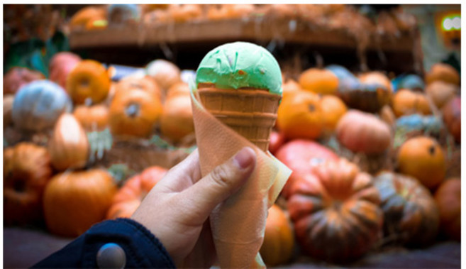 UVDS 주방아트보드 민트맛 아이스크림, 1개