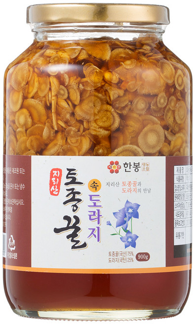 지리산한봉영농조합 토종꿀속 도라지차, 900g, 1개