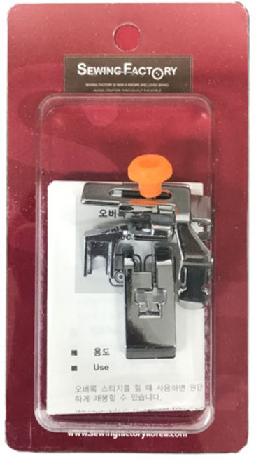 소잉팩토리 미싱용 노루발 3종 세트, 혼합 색상, 1세트