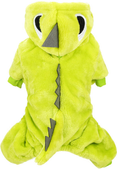 펫나인 반려동물 공룡 코스프레 올인원, 그린, 1개