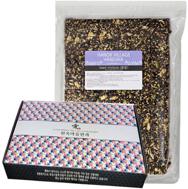 한옥마을한과 종합강정, 1개, 1kg