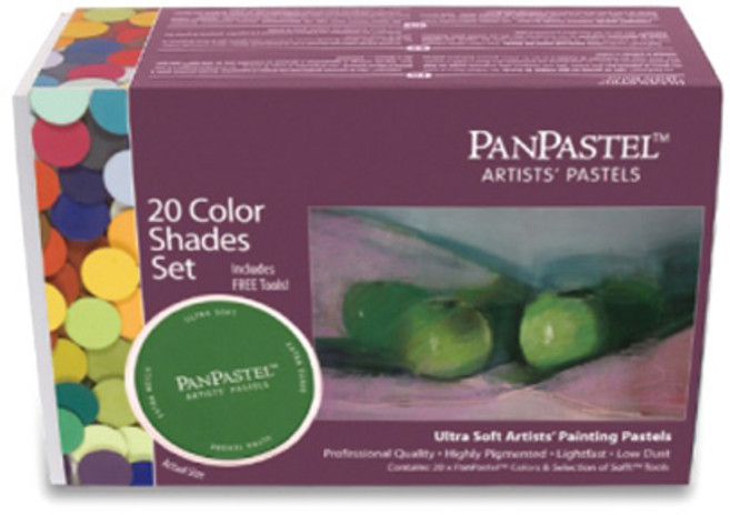 신한화구 전문가용 팬 파스텔 세트 30205 Shades, 20색, 1세트