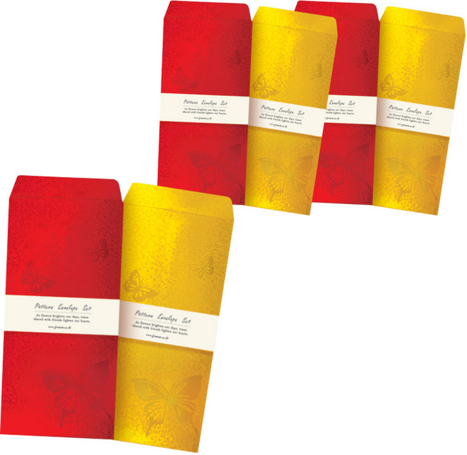 프롬앤투 비단 용돈봉투 2p 세트, fb2021p-25, 3세트