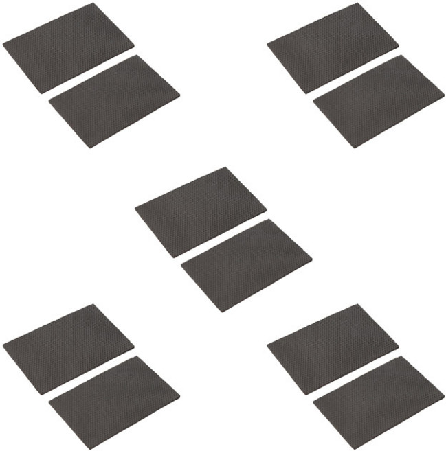 앤티스 주방용품 식탁 미끄럼방지 EVA 매트 사각 2p, 5개