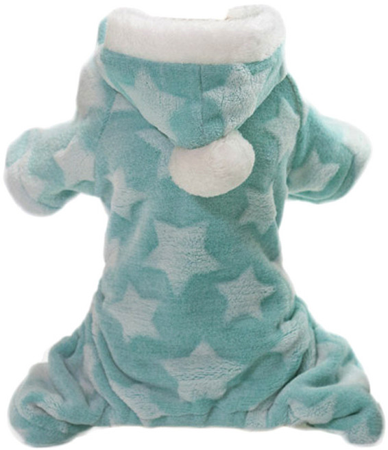 데이데이 반려동물 방울후드 스타 올인원, 그린, 1개