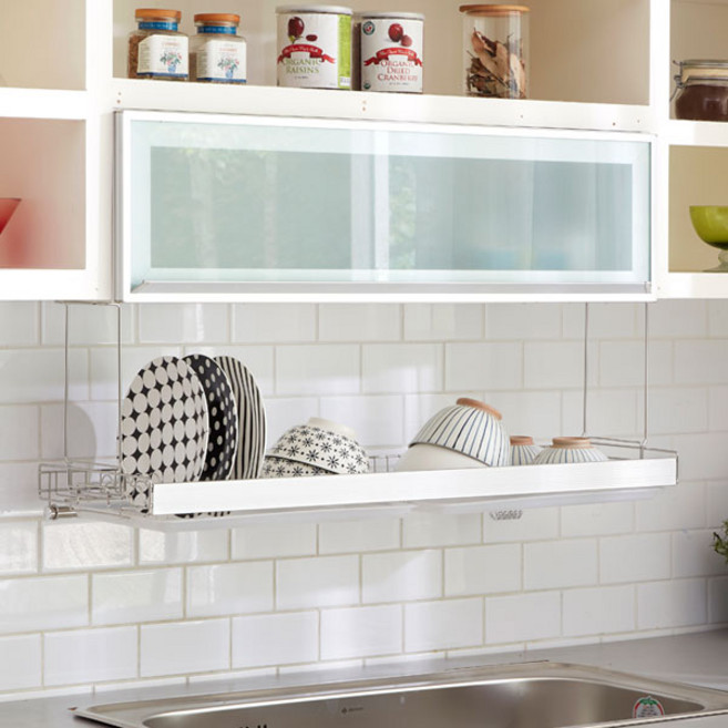 트레벨 하이라인 광폭 알루미늄식기건조대900, 1단, 혼합색상, 1개