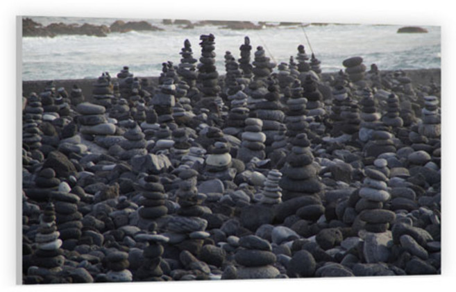 UVDS 주방 아트보드 수많은 돌담, 1개