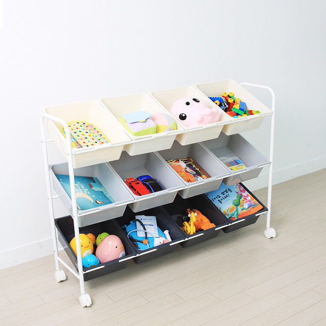 엠리빙 모던 트롤리 12단, 혼합 색상