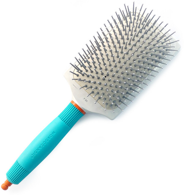 모로칸오일 패들 쿠션 브러시, 혼합 색상, 1개