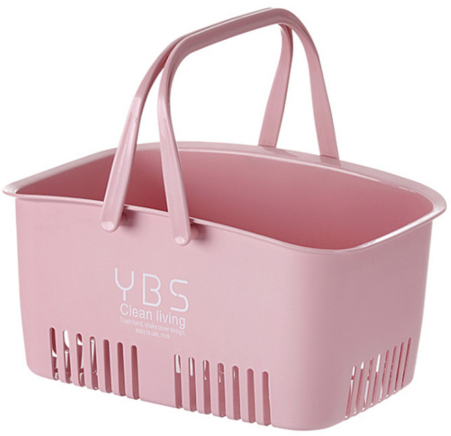 와이비에스 튼튼 목욕바구니, 핑크