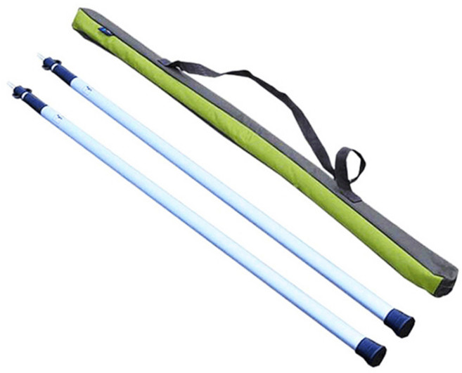 캔버라 스마트알루미늄폴대 2p + 전용가방, 1세트