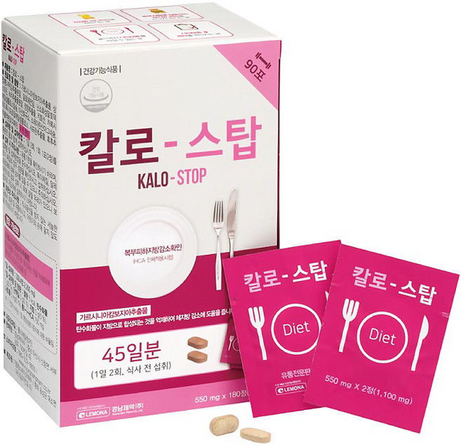 경남제약 칼로스탑 다이어트 식품 45일분, 1개, 99g