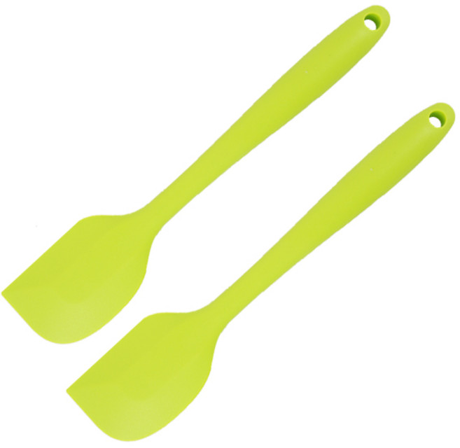 아이메이트 실리콘주걱 대, 올리브그린, 2개입