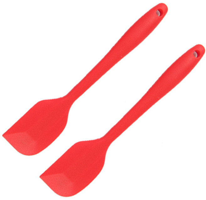 아이메이트 실리콘주걱 소, 레드, 2개입