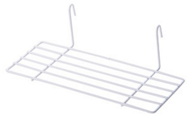 인테리어 메쉬망 벽걸이 정리선반, 화이트, 1개