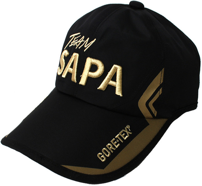 싸파 고어텍스 골드캡 SSC-007, 블랙 + 골드
