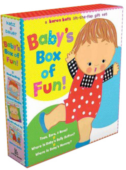 Baby's Box of Fun : A Karen Katz Lift The Flap Gift Set, Little Simon