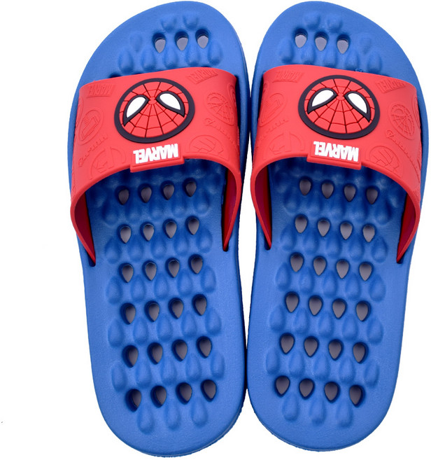 MARVEL 漫威 立體鞋墊成人浴室拖鞋 蜘蛛人 MV0017, 1個