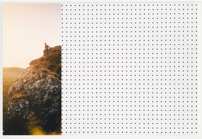 잠시쉬다 좌 WHITE 타공판 60 x 90cm, 1개, 혼합색상